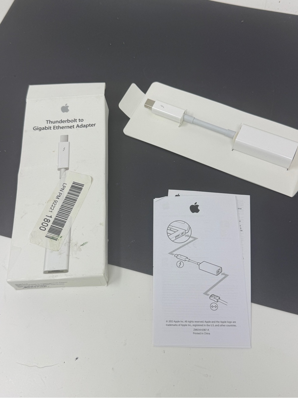 Apple thunderbolt to ethernet adapter